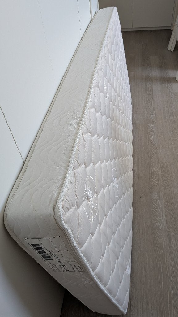 Matras 1 persoonsbed, Huis en Inrichting, Ophalen, Gebruikt, 90 cm, Eenpersoons