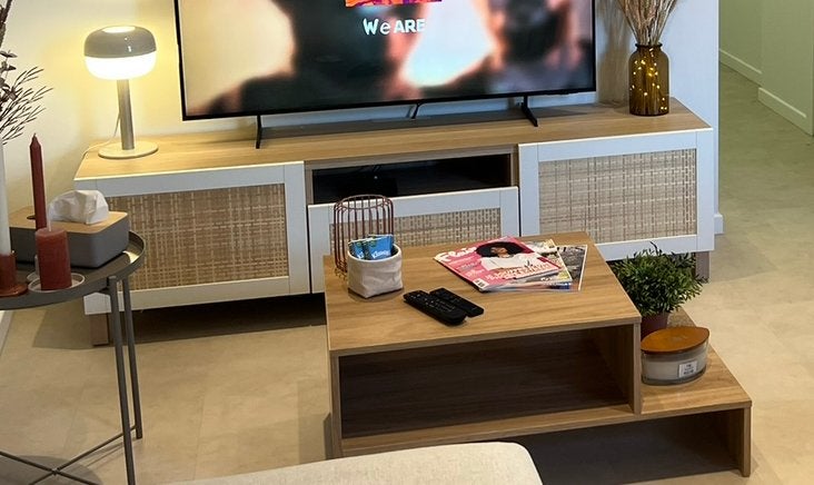 Meuble tv et table de salon, Maison & Meubles, Enlèvement, Comme neuf