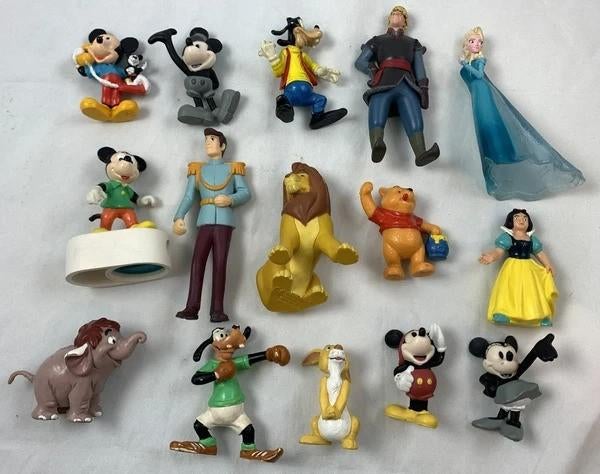 Ensemble de figurines Disney Bullyland, 14 pièces, Mickey El, Collections, Envoi, Comme neuf, Autres types