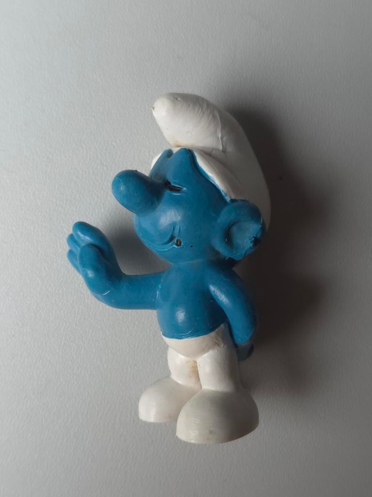 Figurine Schtroumpf Timide, Collections, Schtroumpfs, Envoi, Utilisé, Autres Schtroumpfs, Poupée, Figurine ou Peluche