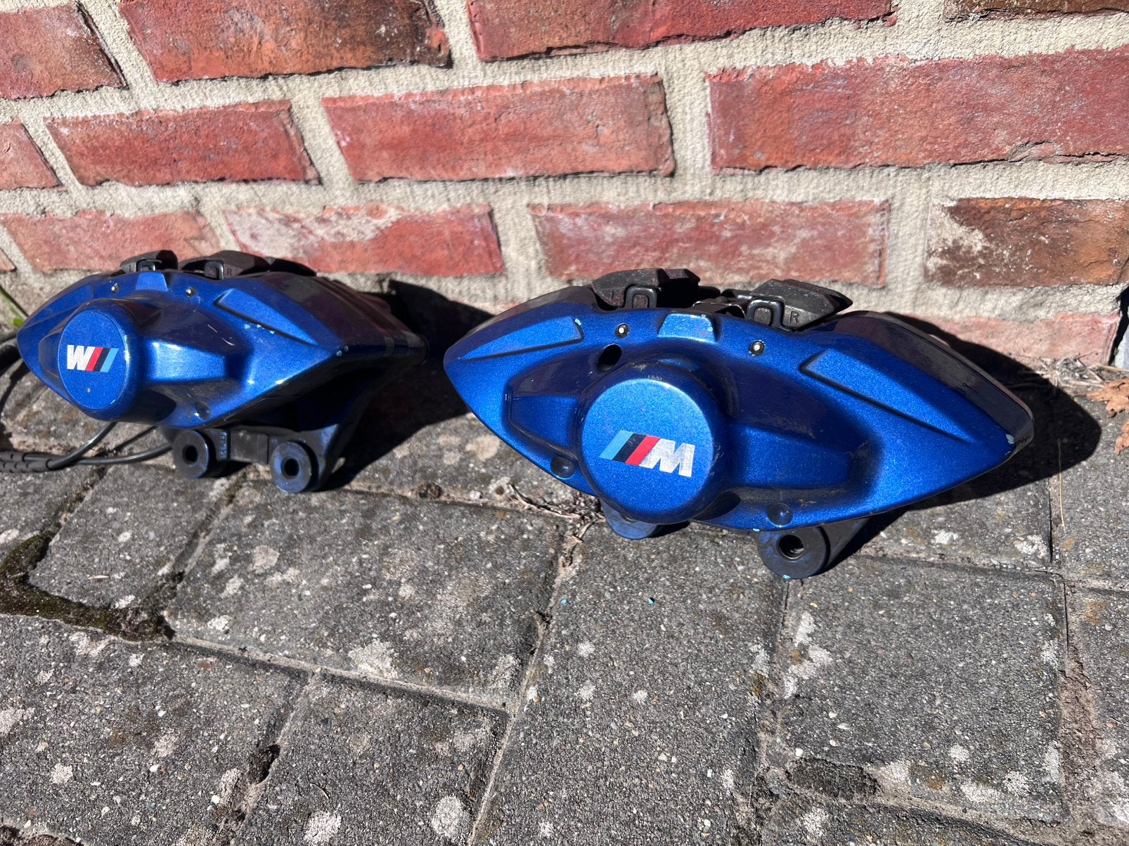 BMW M140i F20/F21 M Sport blauwe achterremklauwen ///M, Enlèvement, Utilisé, BMW