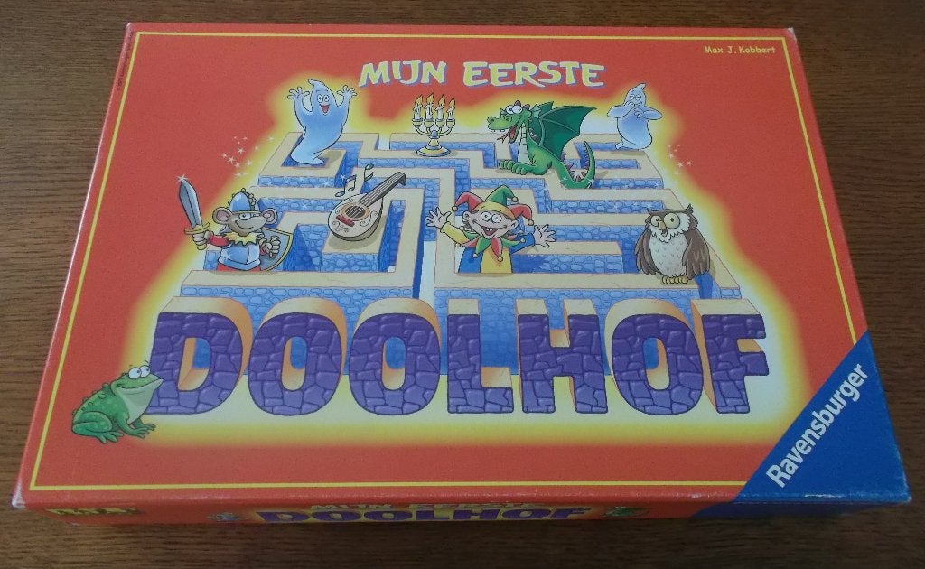Mijn eerste doolhof / Ravensburger, Hobby en Vrije tijd, Gezelschapsspellen | Bordspellen, Zo goed als nieuw, Een of twee spelers