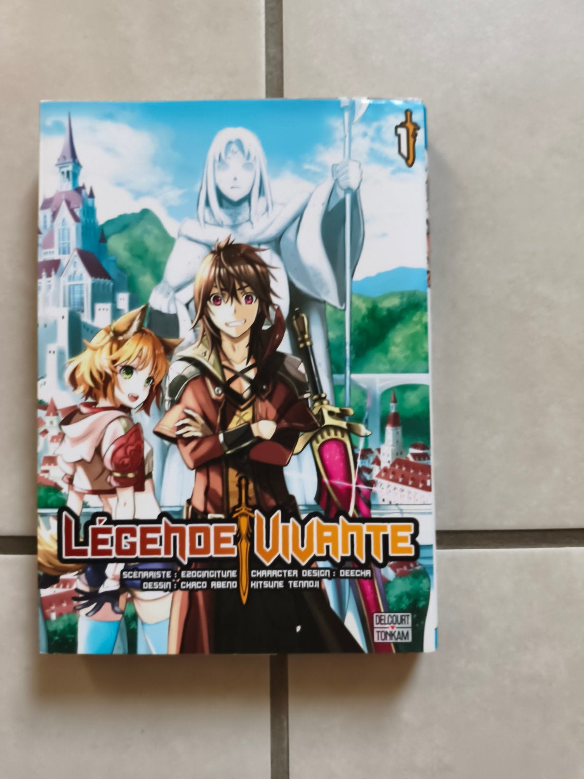 livre Manga legende vivante, Enlèvement, Comme neuf