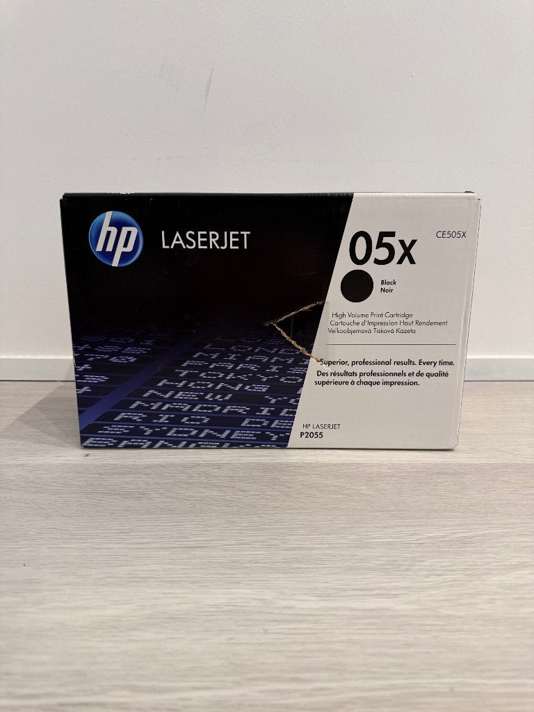 Originele HP LaserJet 05X zwarte toner – CE505X, Informatique & Logiciels, Enlèvement, Neuf, Cartridge, Hp