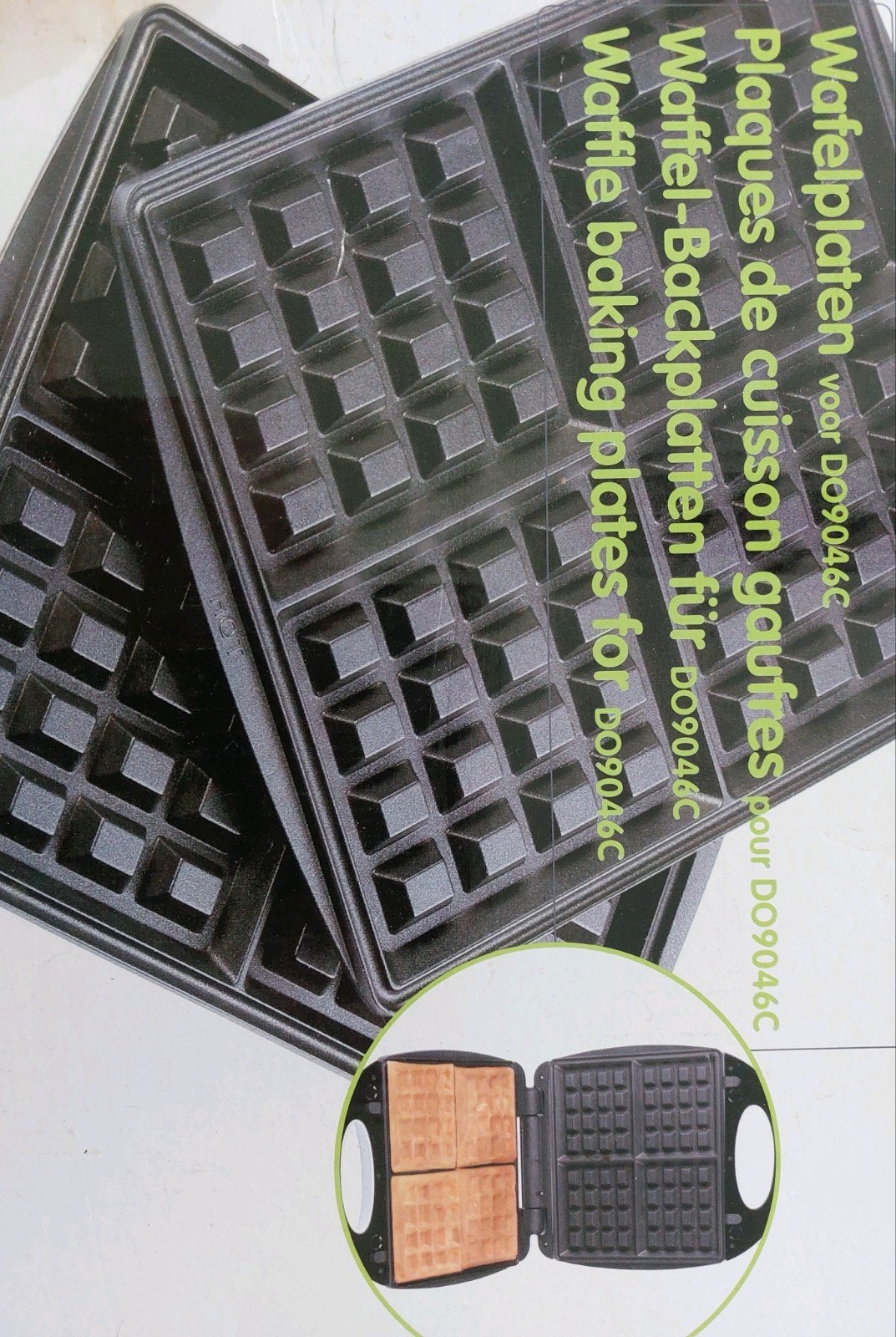 WAFELPLATEN DOMO - DO9046C-WP, Ophalen of Verzenden