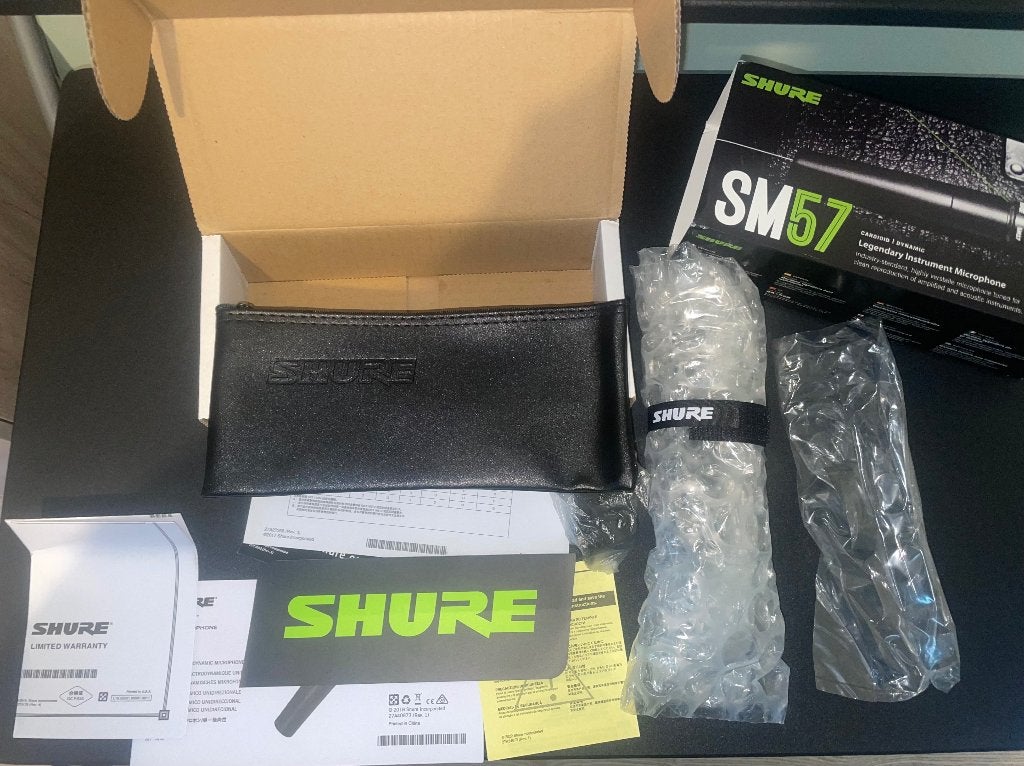 Nieuwe shure sm57-microfoon, Muziek en Instrumenten, Verzenden, Nieuw, Zangmicrofoon