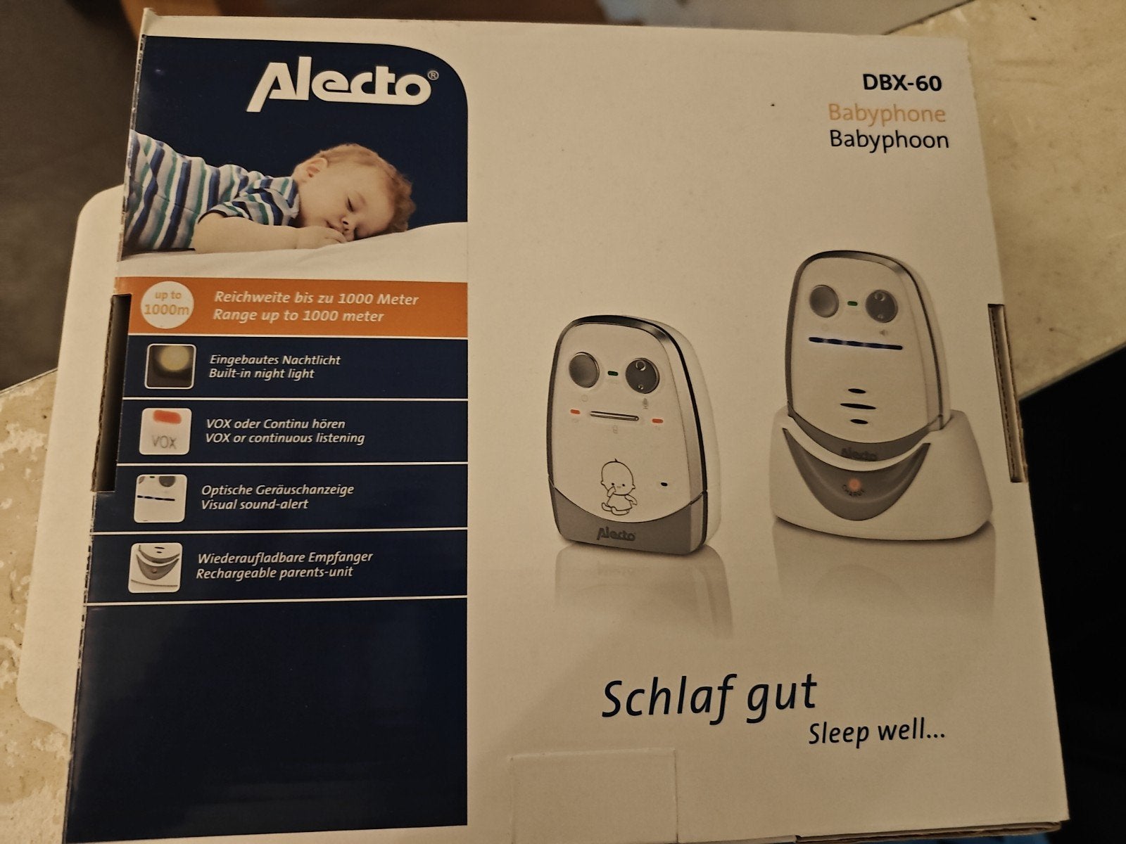 babyfoon, Ophalen