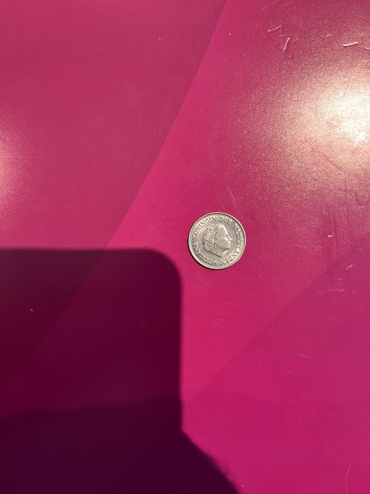 Nederland 25 cent 1958 AU-55, Ophalen of Verzenden, Munten en Bankbiljetten
