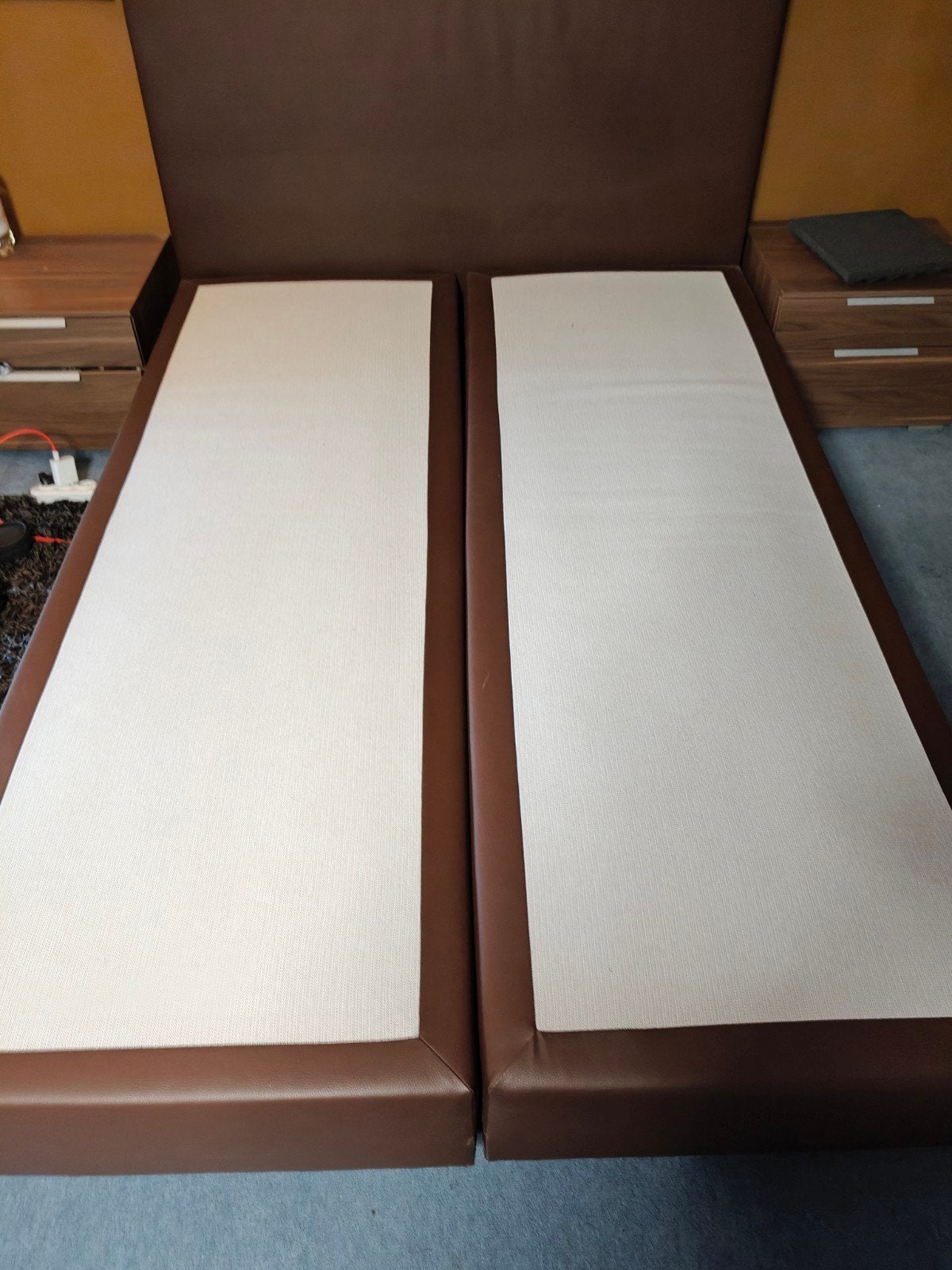 Boxspring, Ophalen