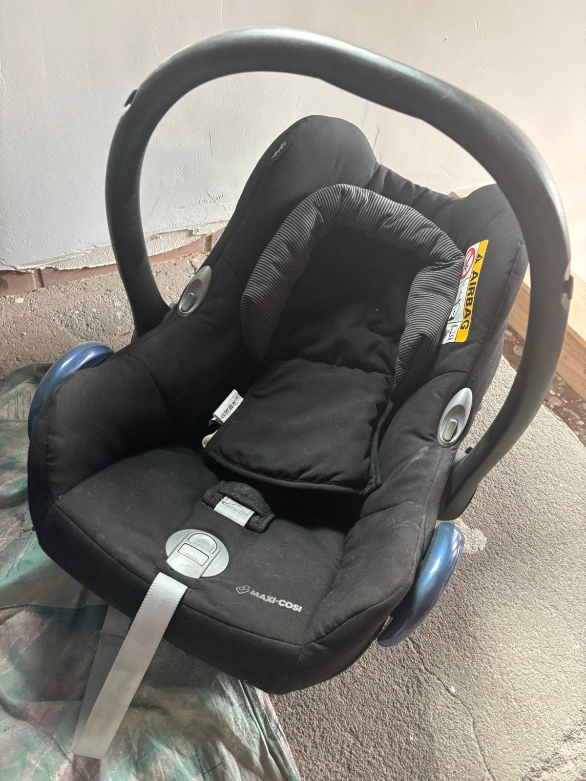 Maxi Cosi, Enlèvement, Utilisé, Maxi-Cosi, Ceinture de sécurité ou Isofix