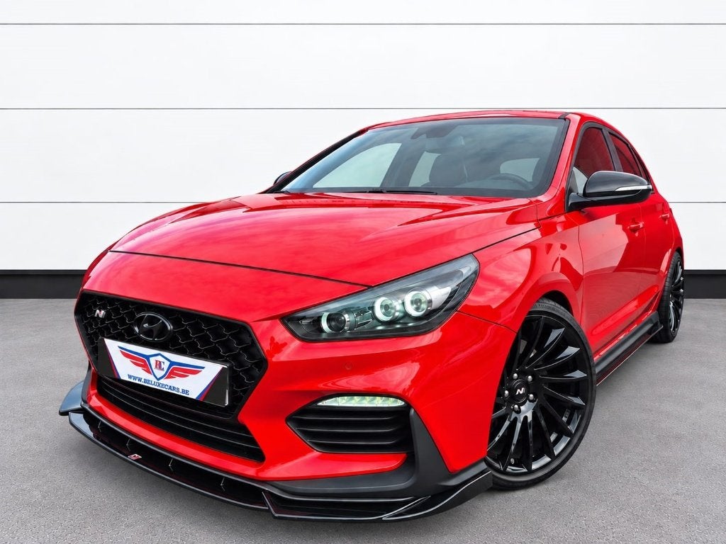 HYUNDAI I30 N 2.0 T-GDi*FASTBACK*PERF-PACK*KIT-MAXTON*XENON*, Auto's, Voorwielaandrijving, Stof, 4 cilinders, Bedrijf