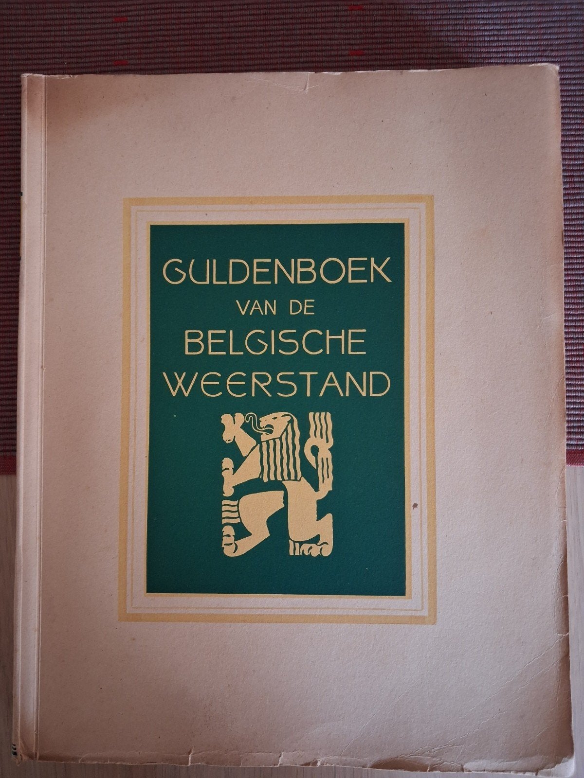 Guldenboek van de Belgische Weerstand, Ophalen of Verzenden