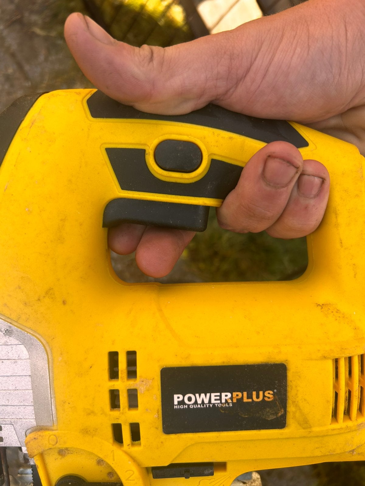 Powerplus decoupeerzaag, Bricolage & Construction, Enlèvement, Comme neuf, Scie sauteuse