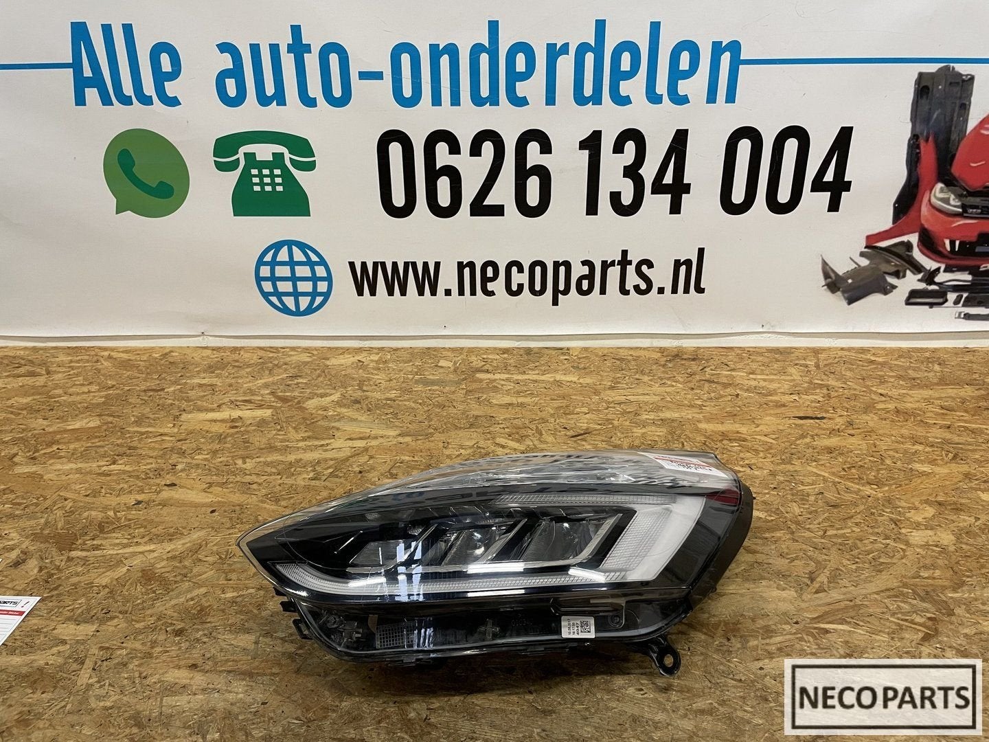 RENAULT CLIO VOL LED KOPLAMP LINKS 260603564R ORIGINEEL, Gebruikt, -, Renault, -
