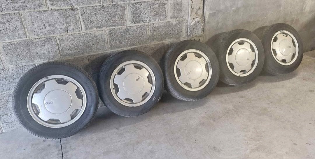 Jantes audi 100 /200, Autos : Pièces & Accessoires, Enlèvement, 15 pouces, Jante(s)