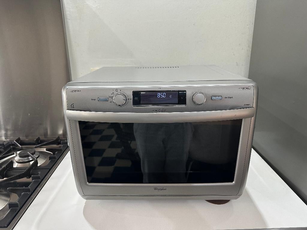 Whirlpool Jet Chef Premium combi-microgolf, Ophalen, Gebruikt, Draaiplateau, 45 tot 60 cm