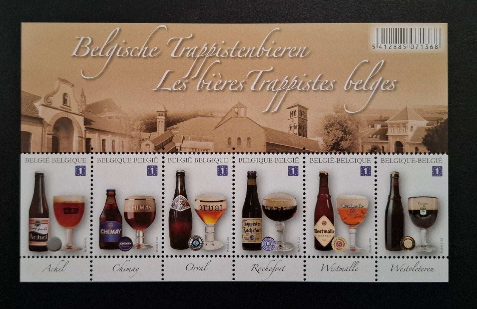 België: OBP 4195/00-BL197 ** Trappisten 2012., Frankeerzegel, Ophalen of Verzenden, Zonder stempel, Postfris