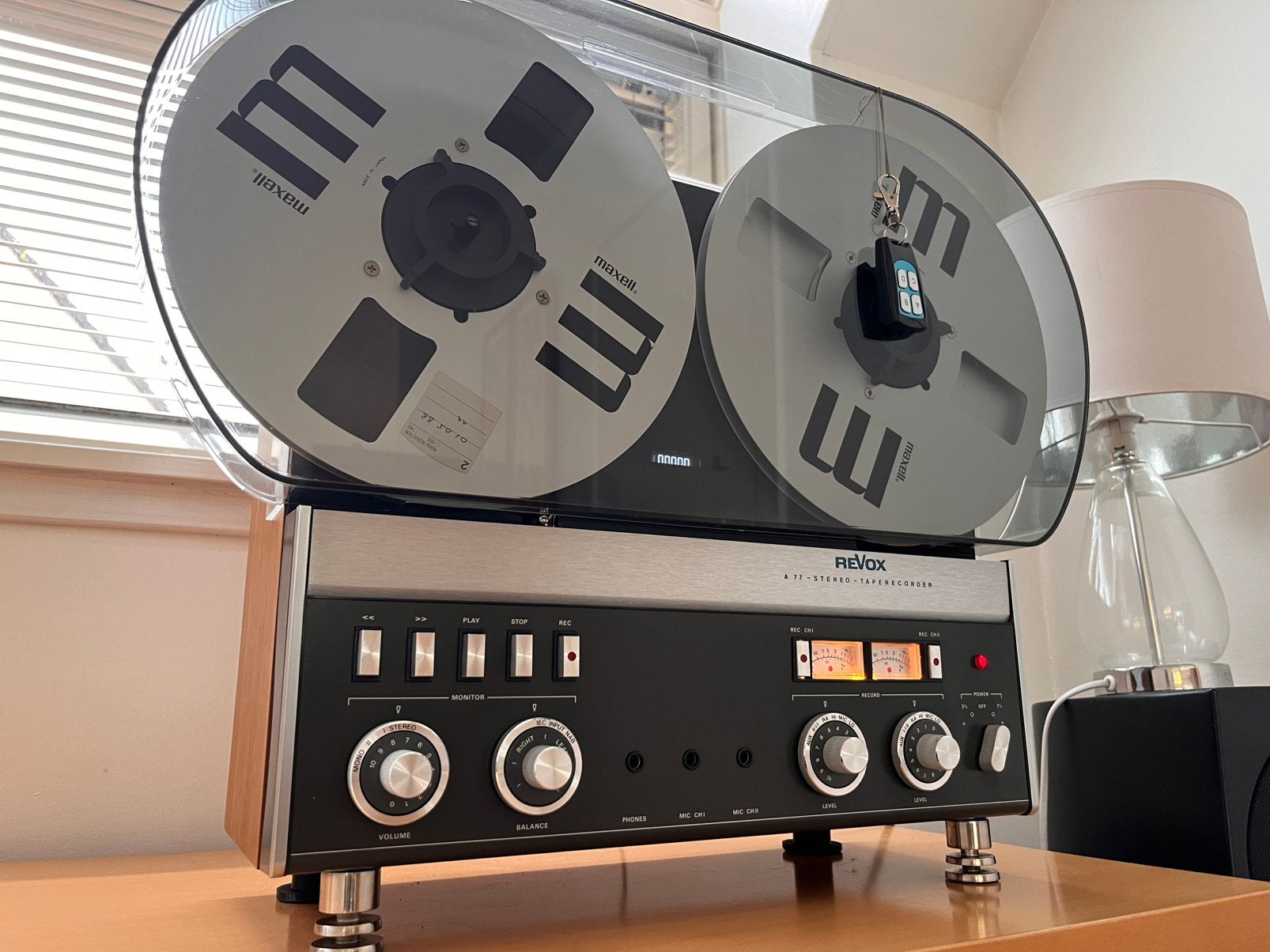 EXCLUSIEVE REVOX met extra’s!!, Ophalen of Verzenden, Bandrecorder