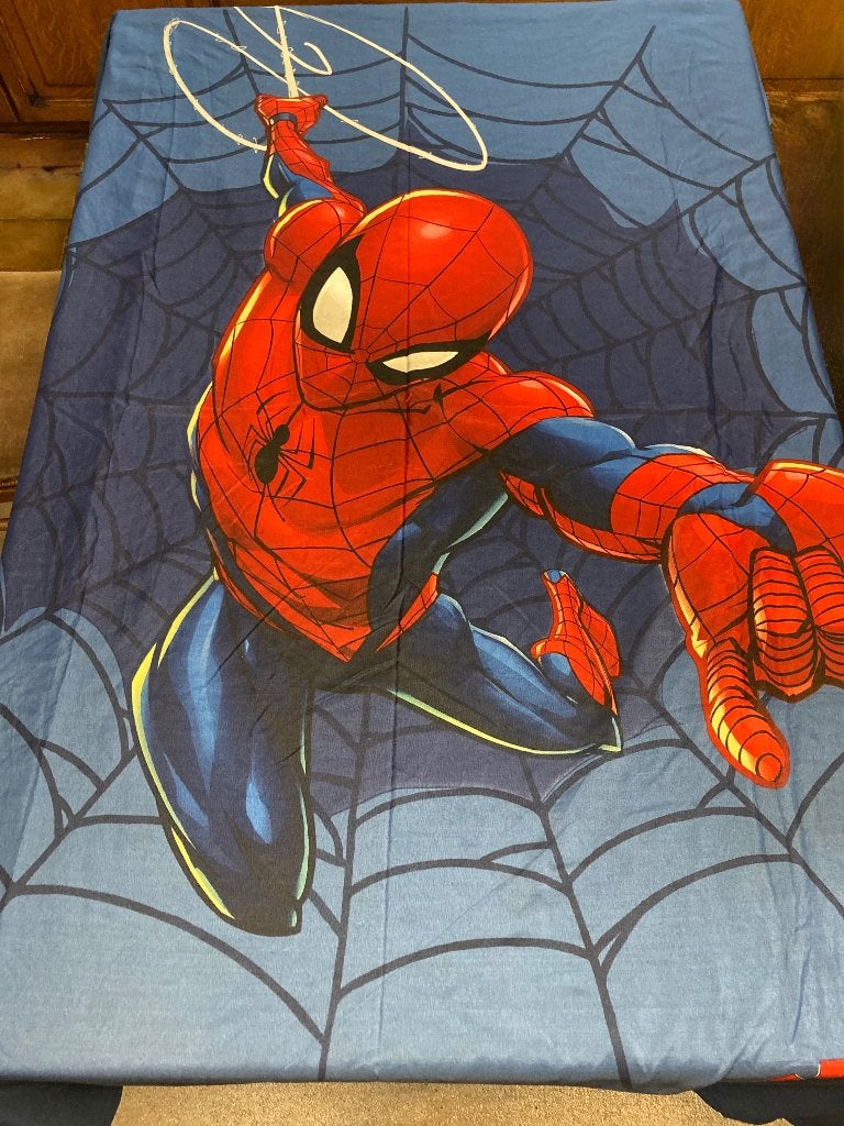 Dekbedovertrek Spiderman, Ophalen of Verzenden, Zo goed als nieuw, Jongetje, Dekbedovertrek