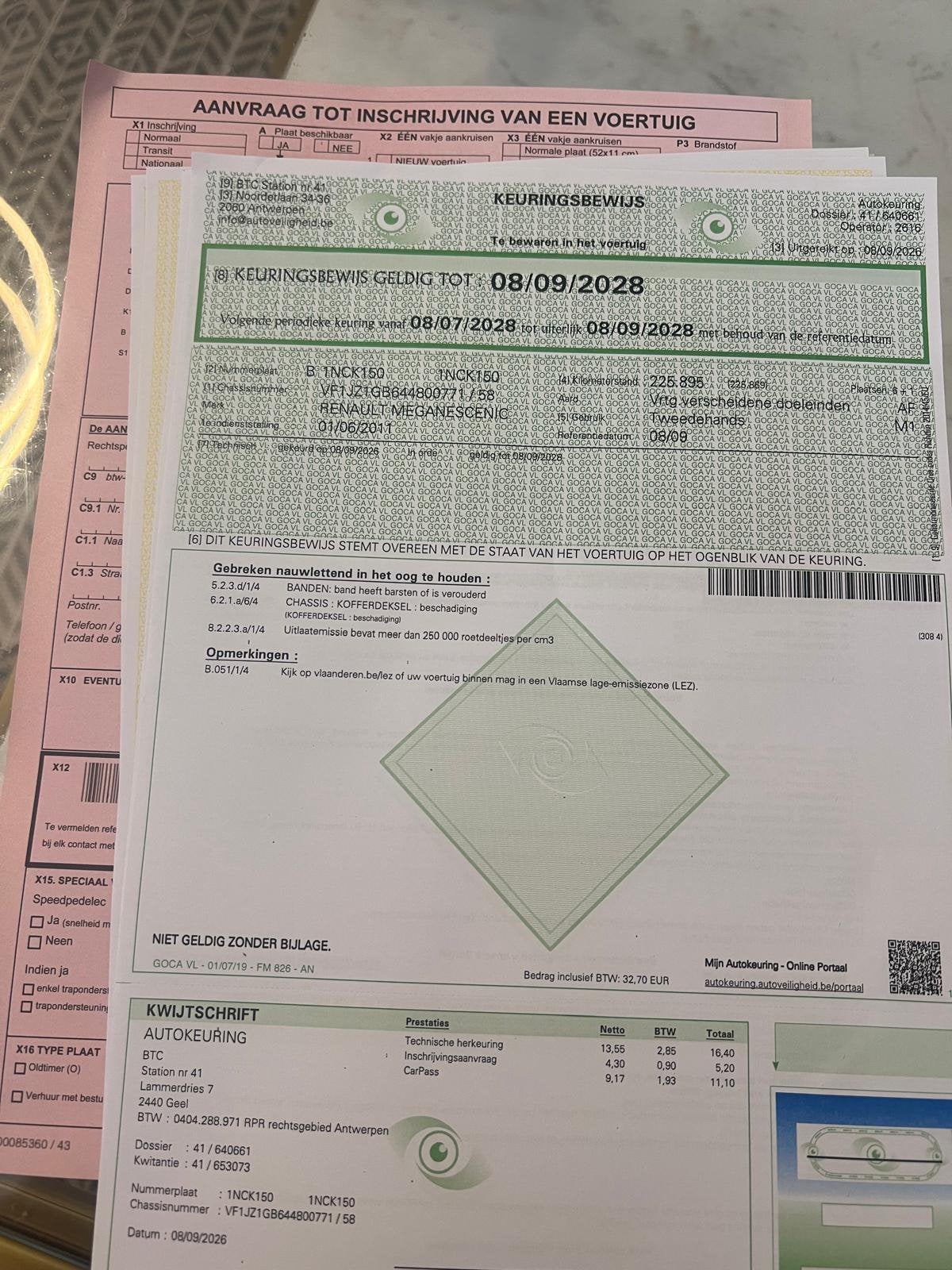 Renault Scenic, Auto's, Bedrijf, Te koop