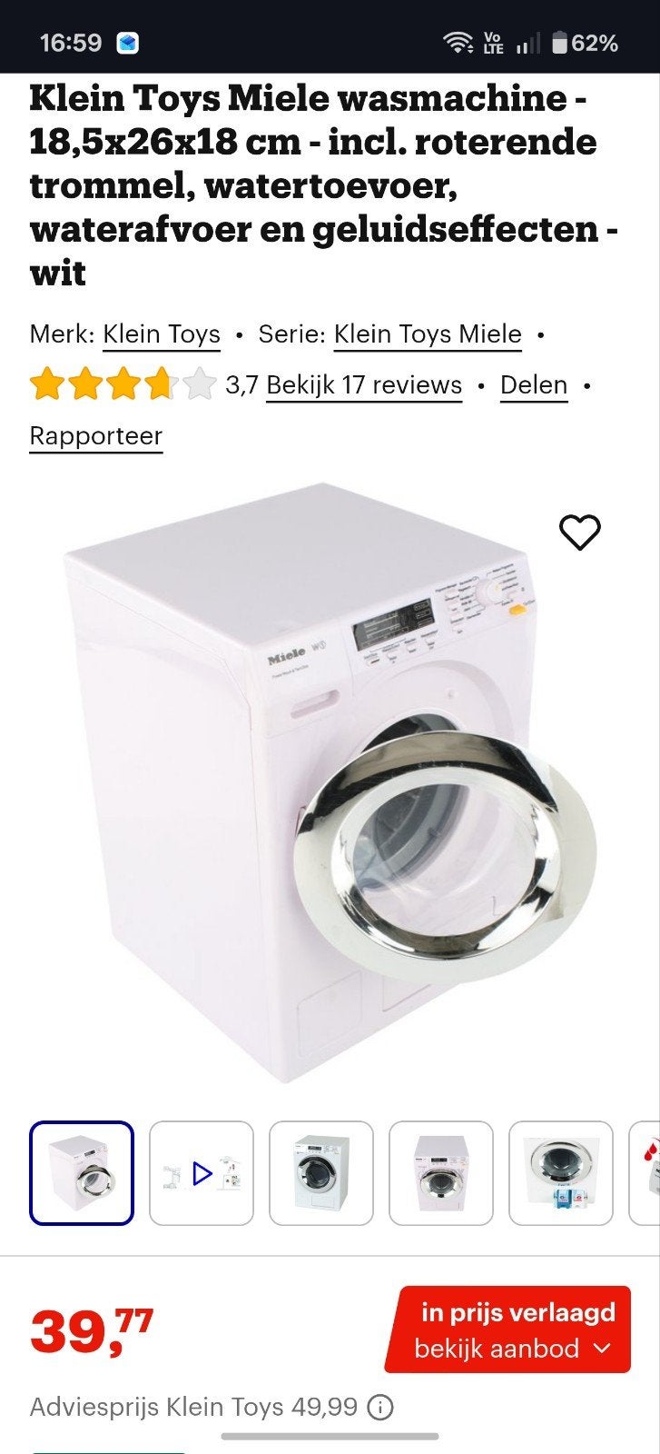 Jouets pour machine à laver Miele, Enlèvement, Comme neuf, Autres types, Sonore