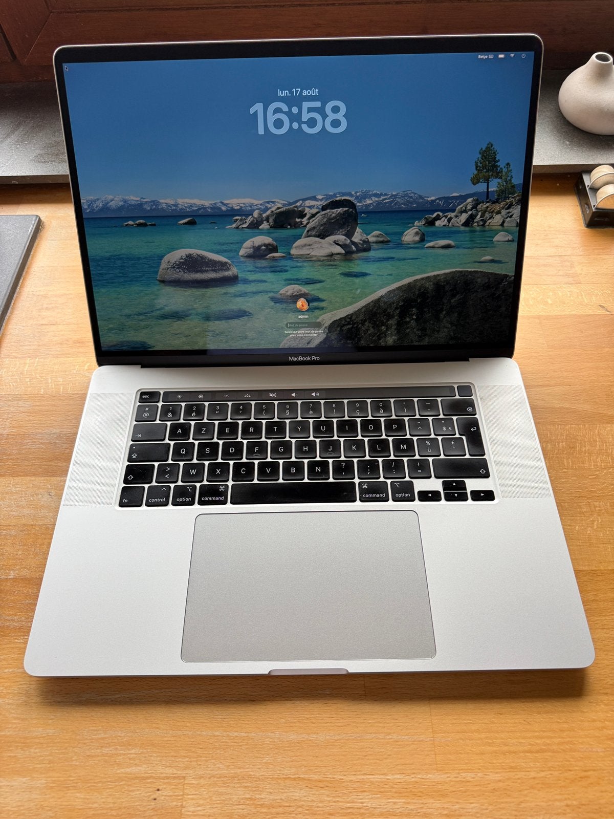 Apple MacBook Pro 16" 2019, 512 GB, Comme neuf, 16 GB, Enlèvement