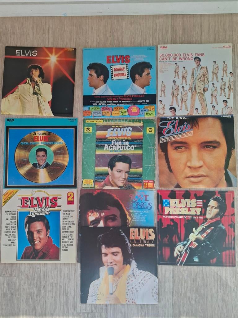 Elpee-collectie Elvis Presley, Cd's en Dvd's, Ophalen