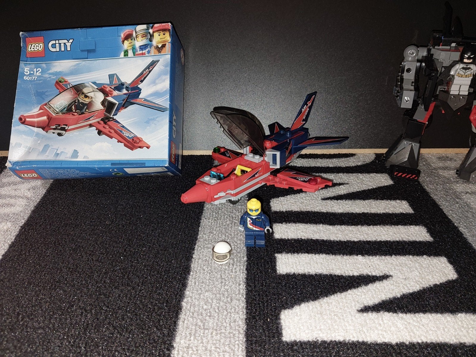 Lego city Vliegtuigshowjet., Ophalen, Compleet, Lego, City
