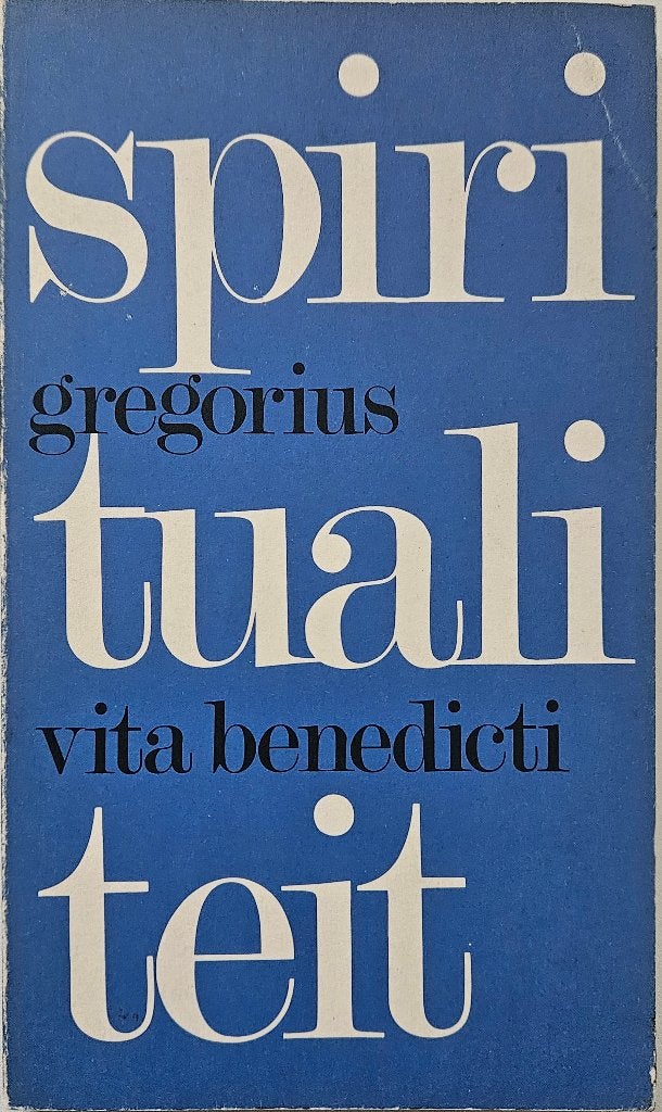 Vita Benedicti - Gregorius de Grote - 1976 - Spiritualiteit, Gelezen, Gregorius de Grote, Christendom | Katholiek, Ophalen of Verzenden