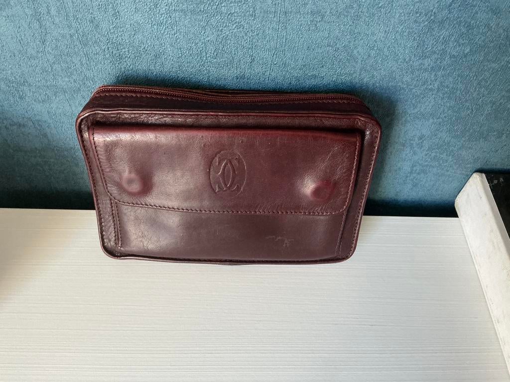 Cartier vintage pochette, Handtassen en Accessoires, Portemonnees, Ophalen of Verzenden, Zo goed als nieuw