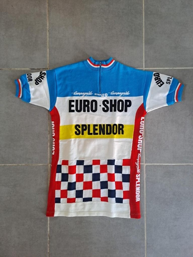 Wielertrui Euro-Shop - Splendor 1983, Ophalen of Verzenden, Zo goed als nieuw, Bovenkleding, Heren