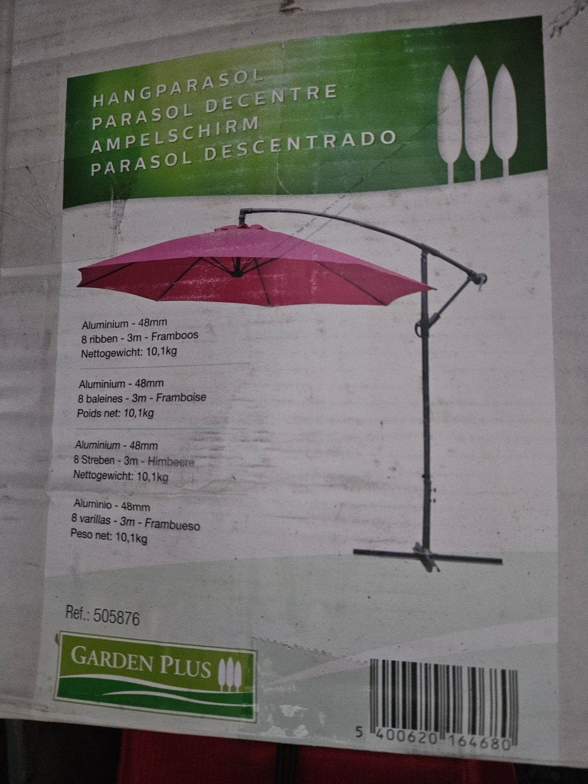Parasols verschillende maten en kleuren Nieuwe in Houthalen, Tuin en Terras, Ophalen
