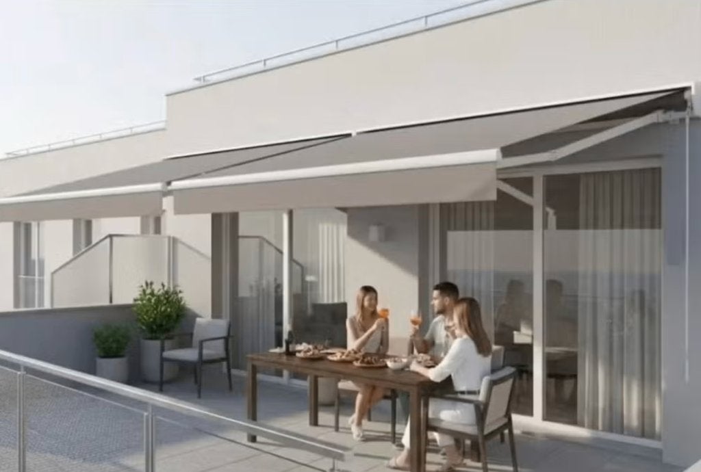 zonneluifel 3,00 x 2,00 m voorgemonteerd, Tuin en Terras, Ophalen, Gebruikt