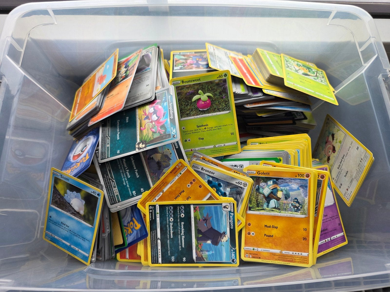 Pokemon kaarten, Ophalen