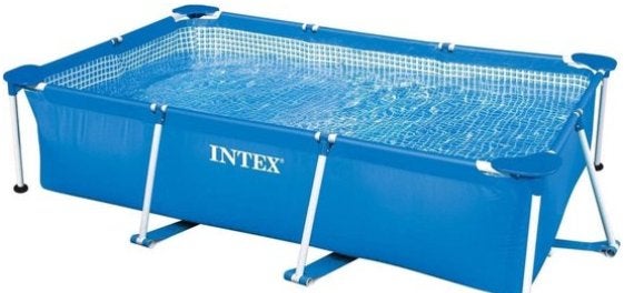 Intex zwembadset: frame pool + C600 filterpomp, Tuin en Terras, Ophalen, Zo goed als nieuw, Opzetzwembad, 200 tot 400 cm