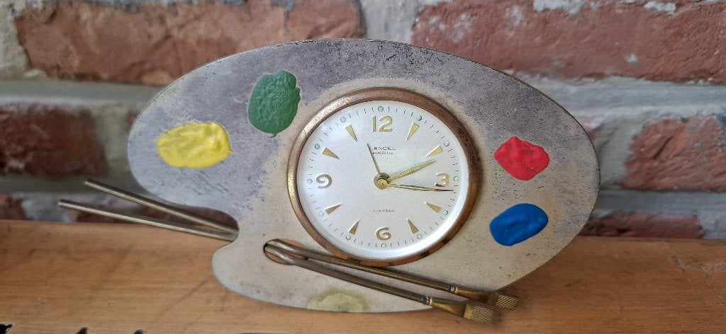 Horloge/réveil vintage - Lancel Paris - réveil - Années 50, Enlèvement ou Envoi