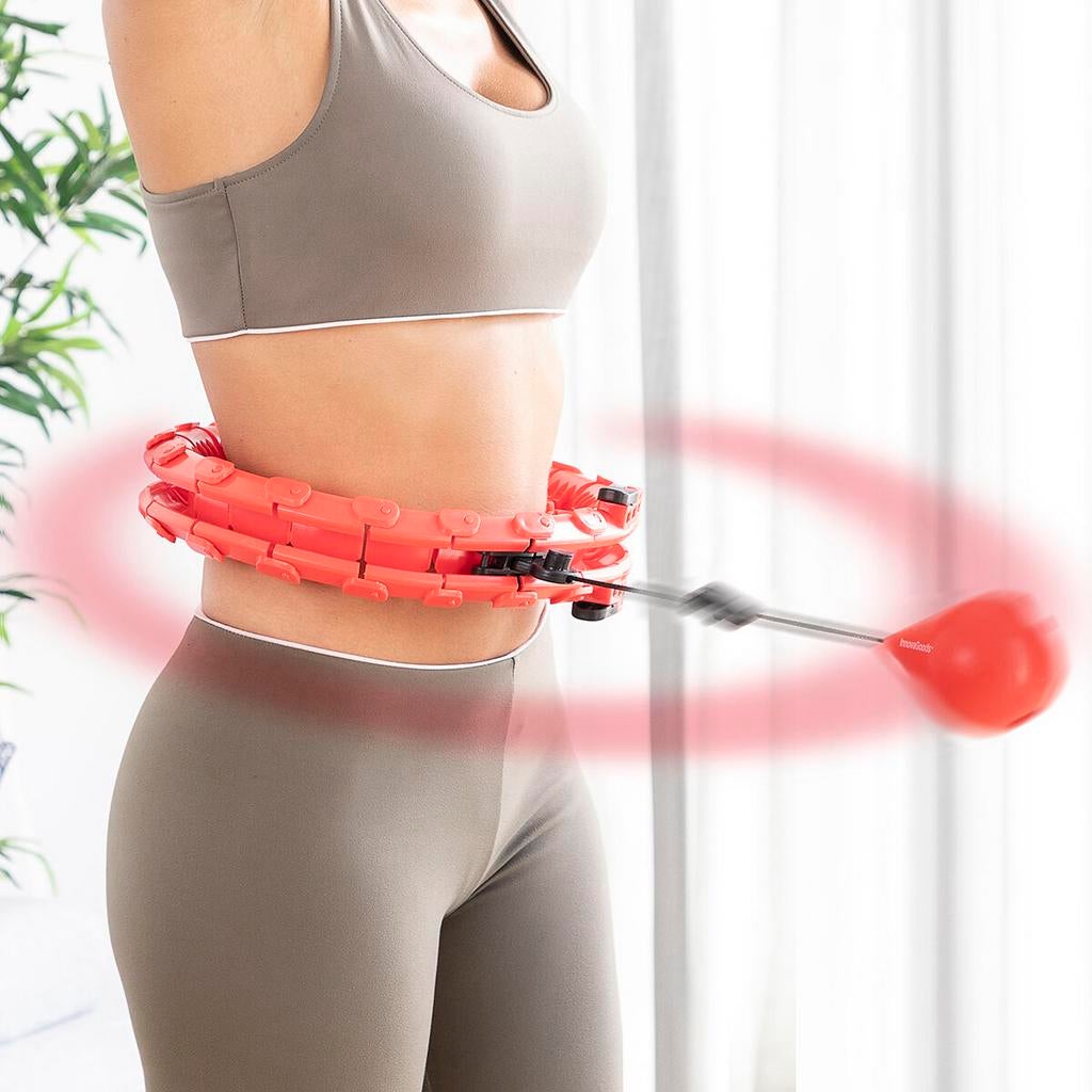 Adjustable Smart Fitness Hoop met Gewicht - training+massage, Verzenden, Met gewicht, Nieuw, Fitness hoelahoep