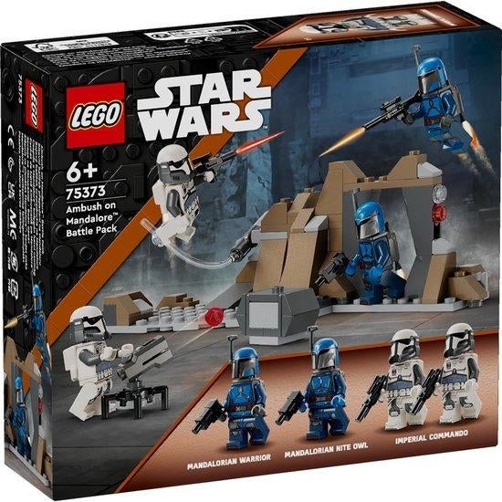 LEGO Star Wars 75373 AMBUSH ON MANDALORE BATTLE PACK, Enlèvement ou Envoi, Neuf, Ensemble complet, Lego