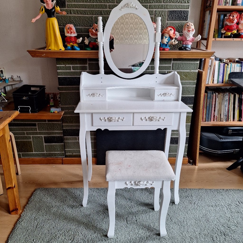 coiffeuse avec tabouret, Enfants & Bébés, Enlèvement, Utilisé, Autres types