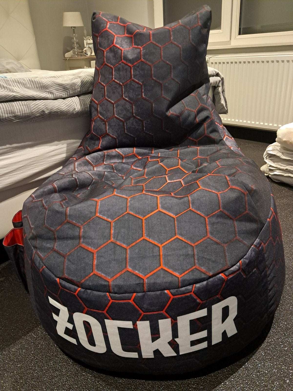 zocker zitzak, Ophalen, Rood, Zitzak