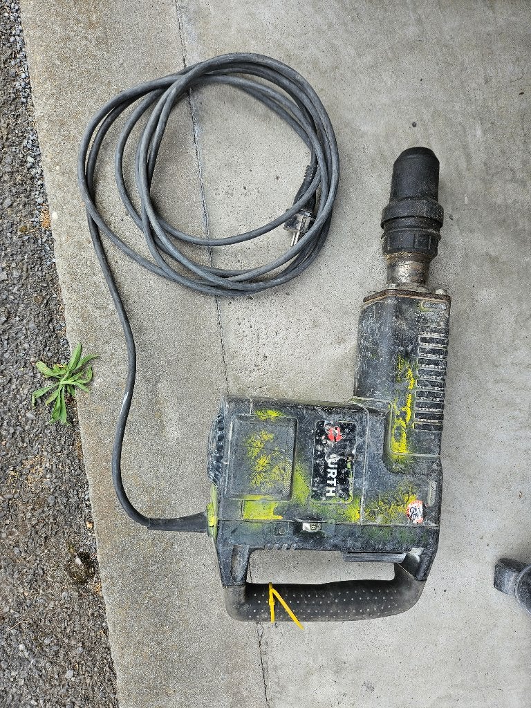 Marteau de démolition Wurth SDS Max extrêmement résistant, Bricolage & Construction, Outillage | Foreuses, 600 watts ou plus, Enlèvement