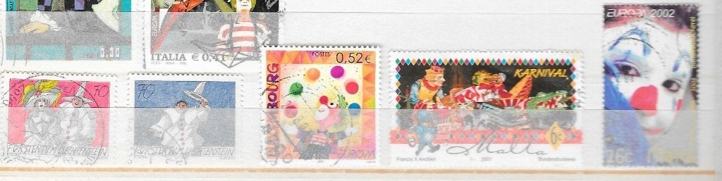 Timbres Cirque divers d 5t, Verzenden, Gestempeld