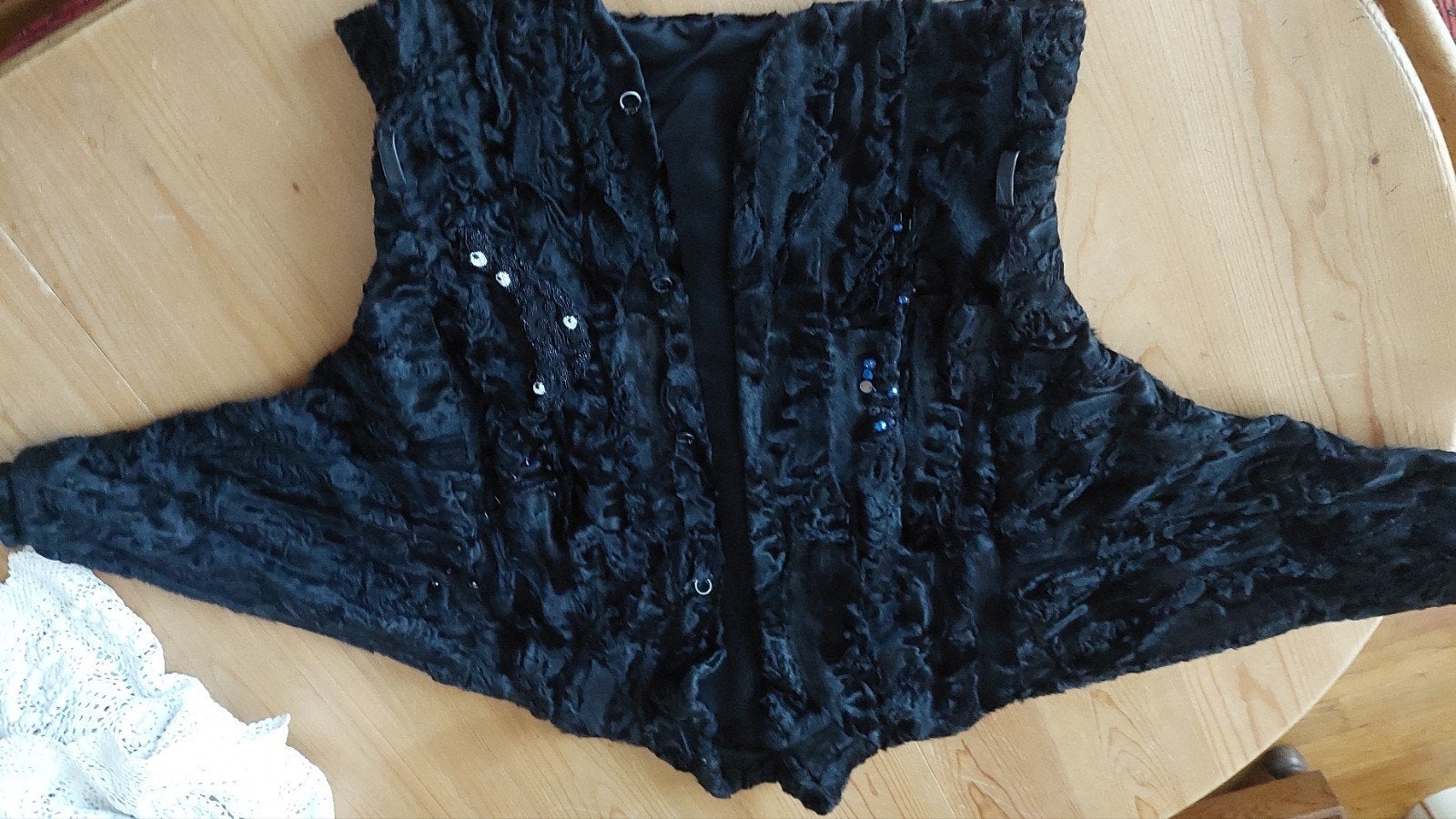 manteau femme en fourrure, Vancauwenberge, Autres types, Enlèvement, Porté