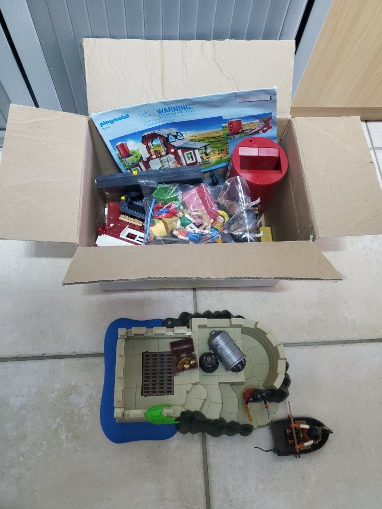 Lot playmobil en vrac, Enfants & Bébés, Enlèvement ou Envoi, Utilisé