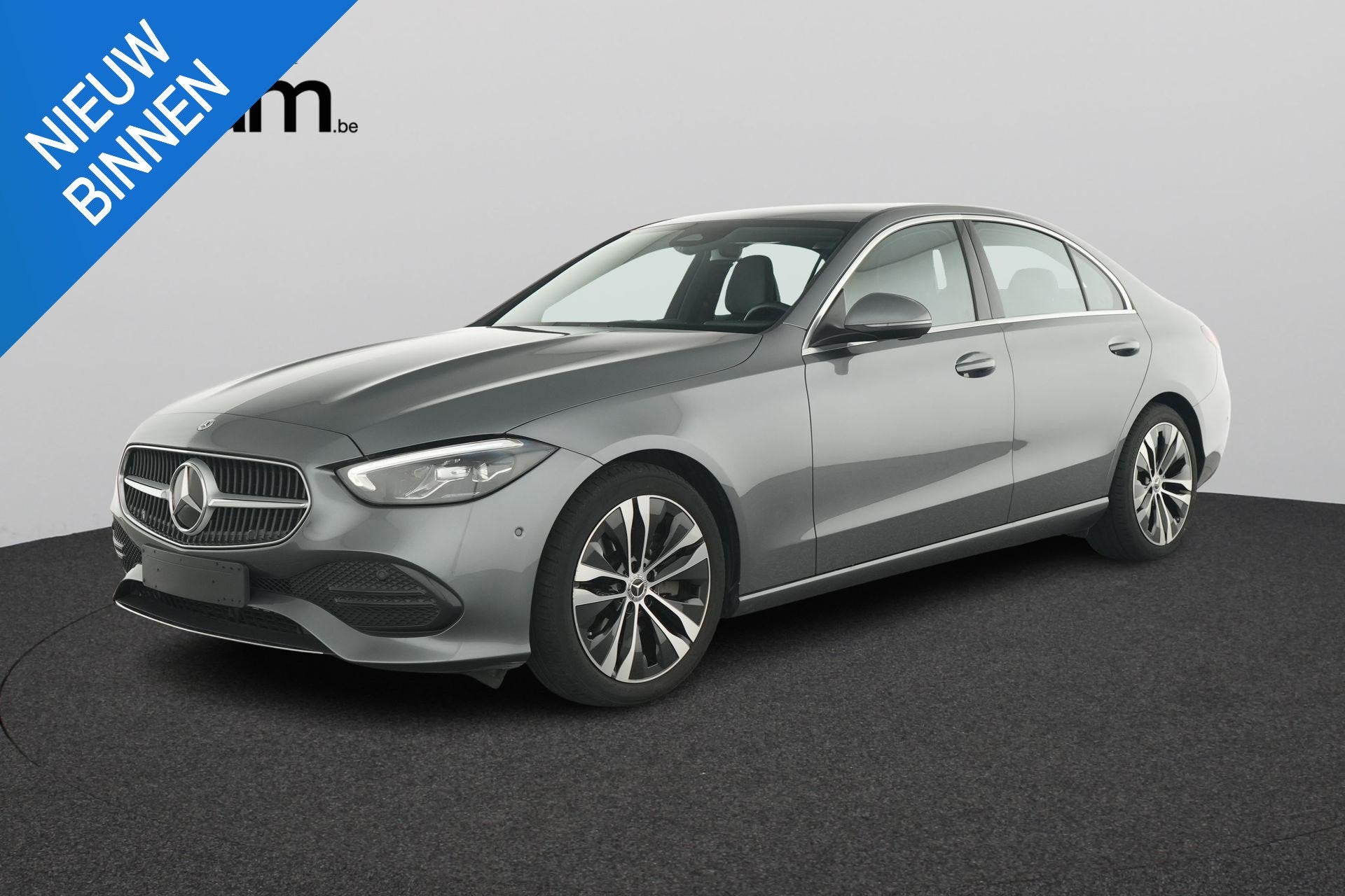 Mercedes-Benz C-Klasse 200 d Luxury Line (automatique), Autos, Argent ou Gris, Achat, 1800 kg, Noir