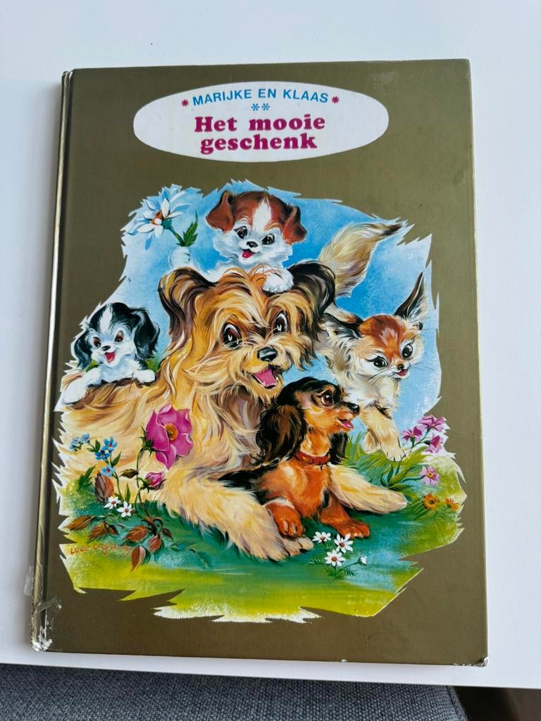 Vintage kinderboek Marijke en klaas, Boeken, Ophalen of Verzenden, Gelezen