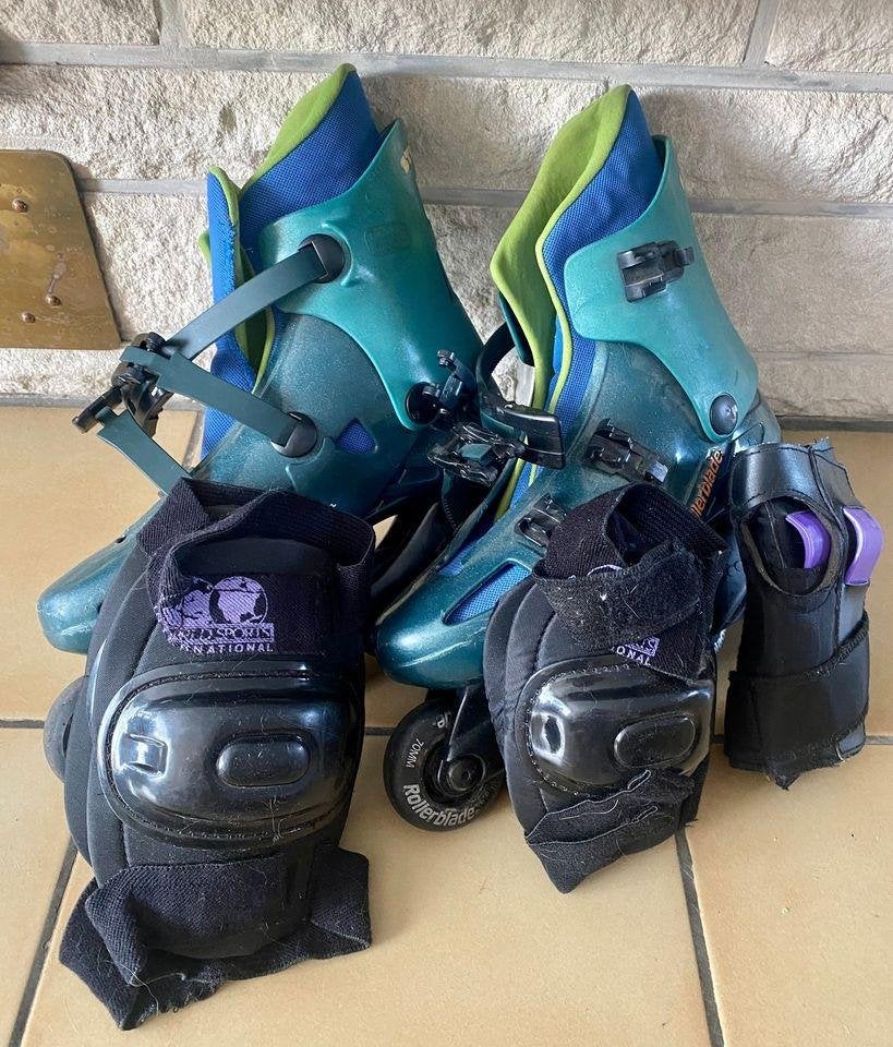 Inline skates / rollerblades - maat 39 - 42, Sport en Fitness, Skeelers, Ophalen, Heren, Inline skates 4 wielen, Verstelbaar