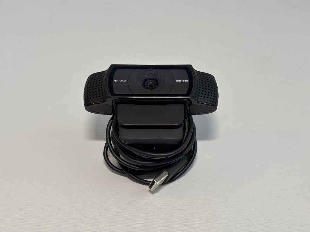 Logitech C920 HD Pro Webcam, Informatique & Logiciels, Webcams, Enlèvement ou Envoi, Logitech, Clip moniteur, Comme neuf