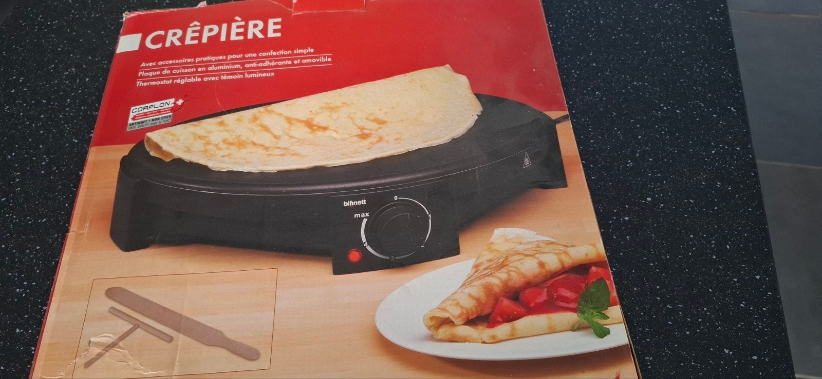 pannenkoekenmaker, Electroménager, Enlèvement, Plaques amovibles, Utilisé
