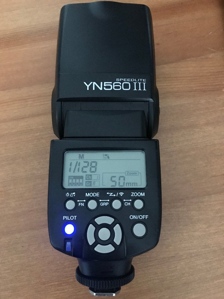 Yongnuo YN560-III Flash, TV, Hi-fi & Vidéo, Enlèvement ou Envoi, Utilisé, Canon, Yongnuo